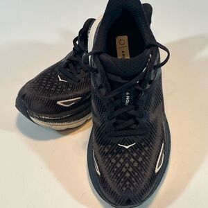 Hoka Clifton 9 Shoes Size 6.5 B Black
